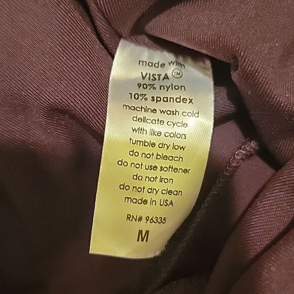 Susana monaco one sleeve cropped top wine color size med - Picture 8 of 8